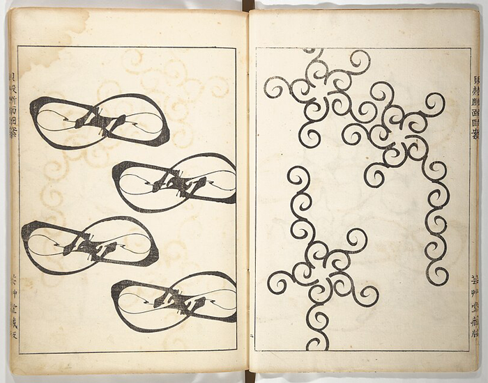 Seashell patterns illustrated by Yochiro Hirase, showcasing Japanese design and the intersection of art and science.